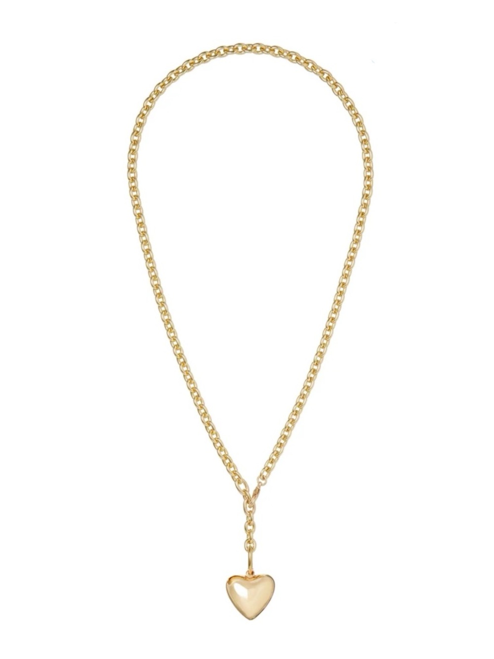 NWOT Roxanne Assoulin The Mini Puffy Heart Charm
Necklace